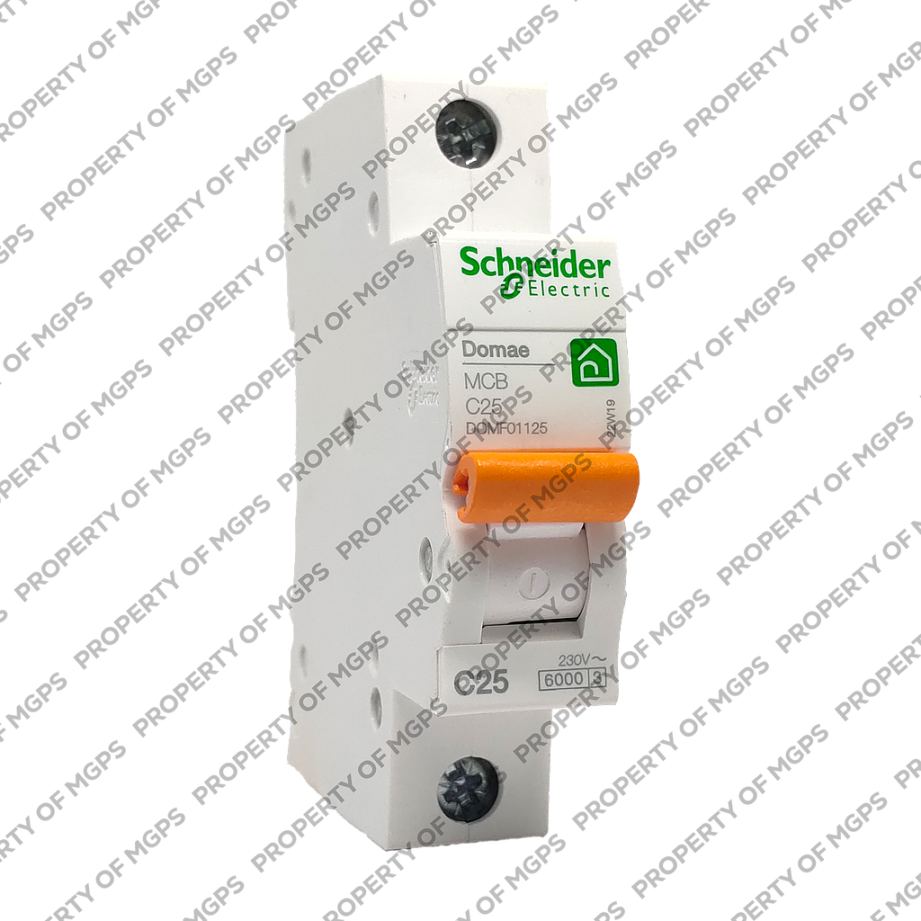 Schneider  MCB  DOMAE 1P 25A 6KA  
