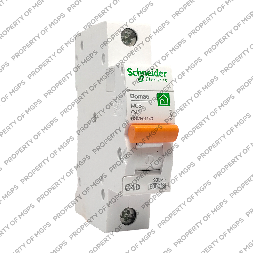 Schneider  MCB  DOMAE 1P 40A 6KA  