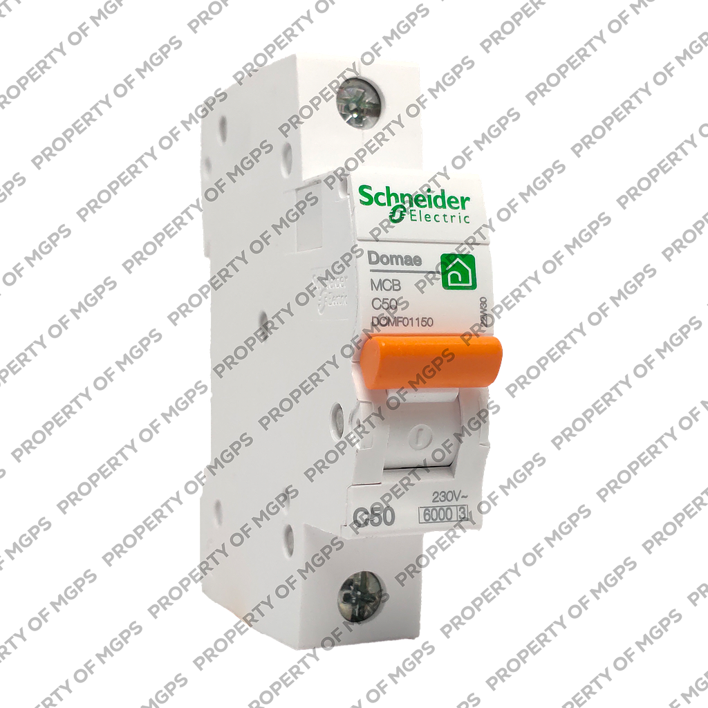 Schneider  MCB  DOMAE 1P 50A 6KA  