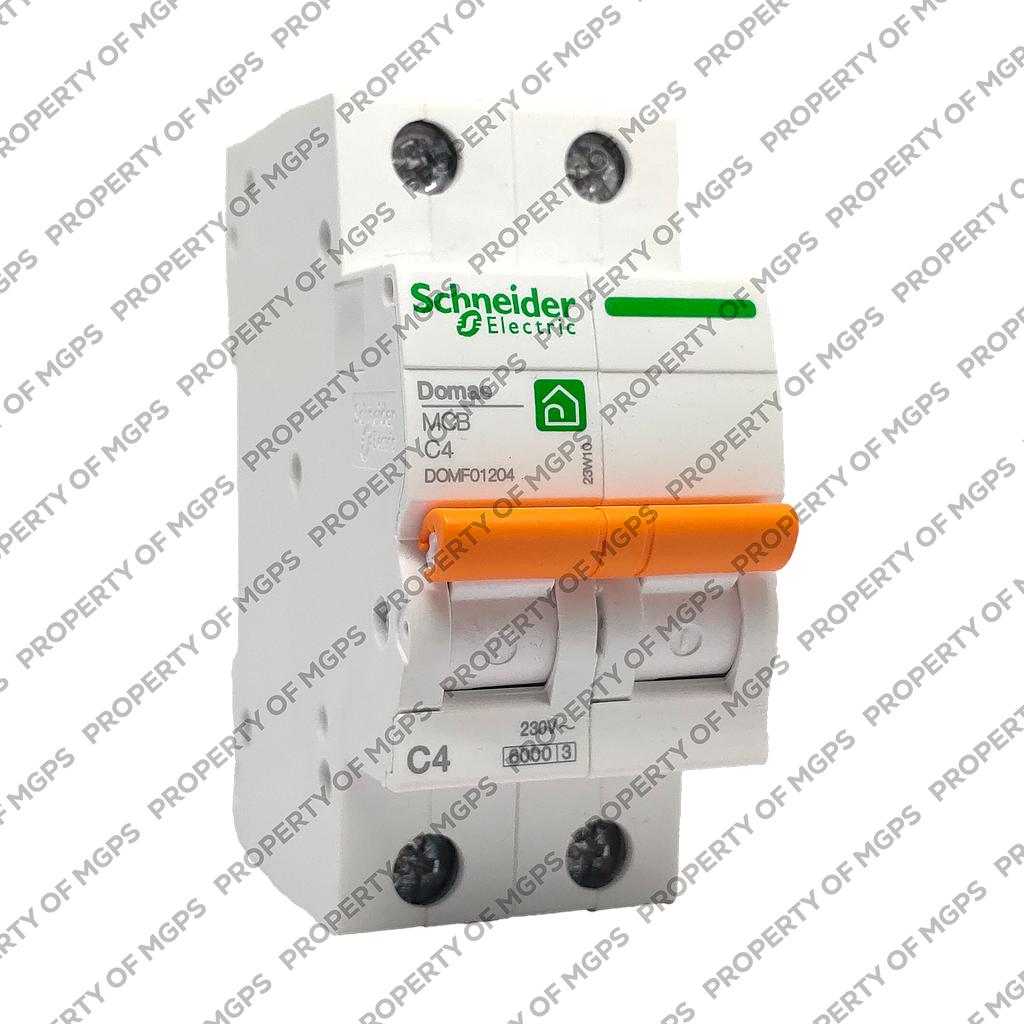 Schneider  MCB  DOMAE 2P 4A 6KA  