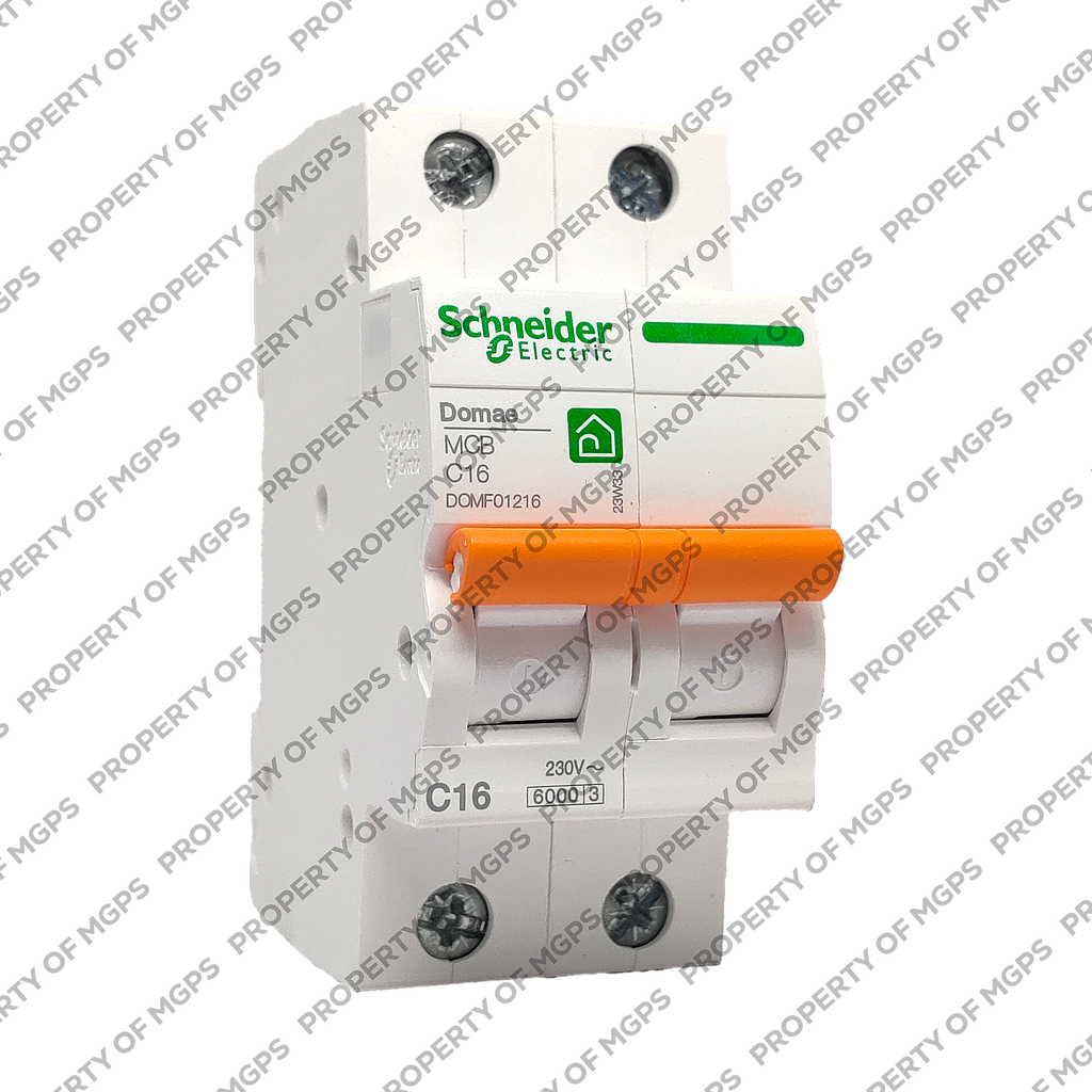 Schneider  MCB  DOMAE 2P 16A 6KA  