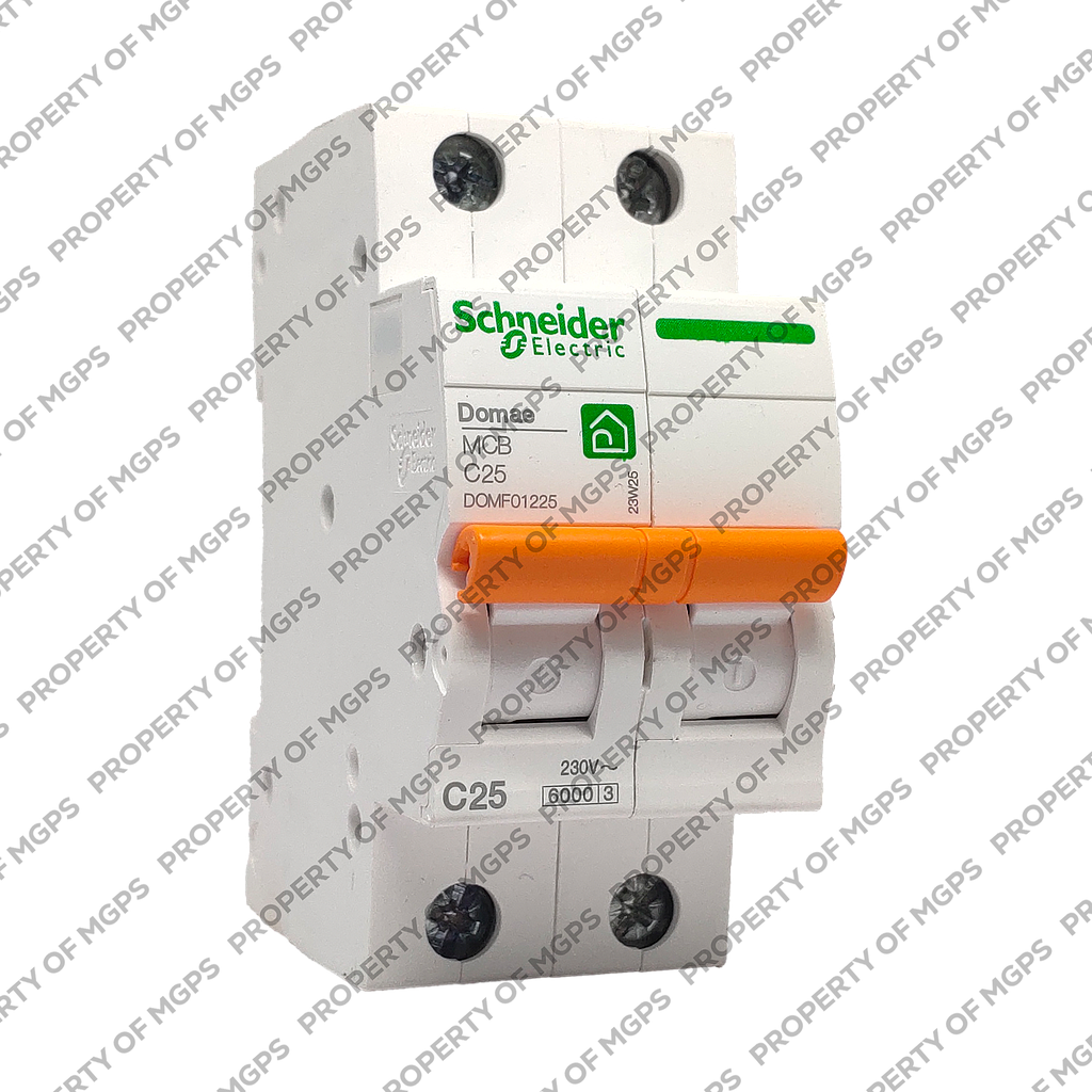 Schneider  MCB  DOMAE 2P 25A 6KA  