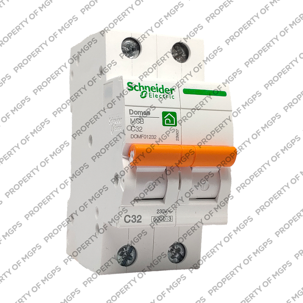 Schneider  MCB  DOMAE 2P 32A 6KA  