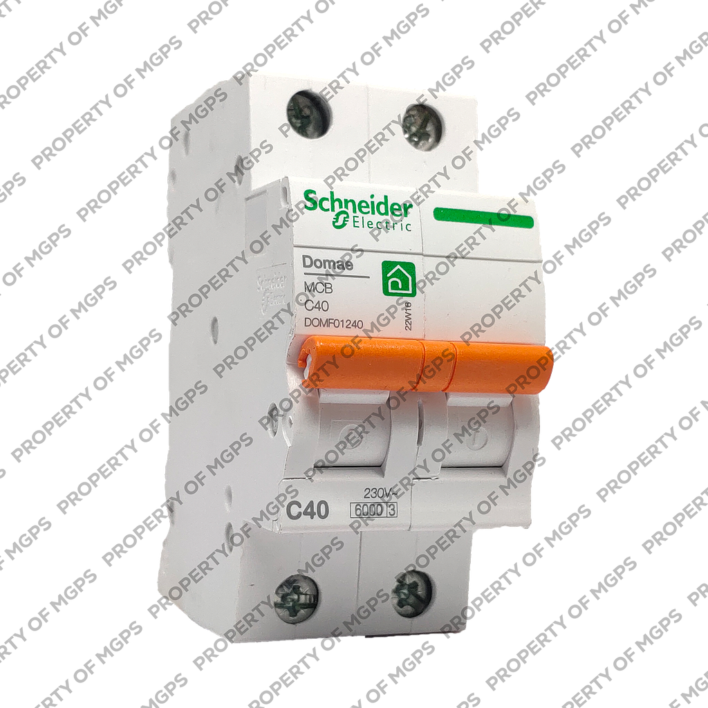 Schneider  MCB  DOMAE 2P 40A 6KA  