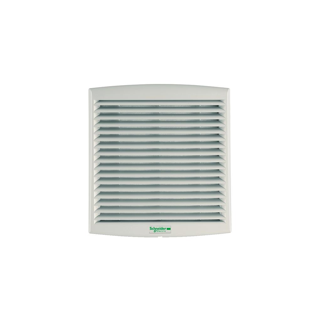 Schneider  ClimaSys forced vent. IP54, 165m3/h, 230V, with outlet grille and filter G2