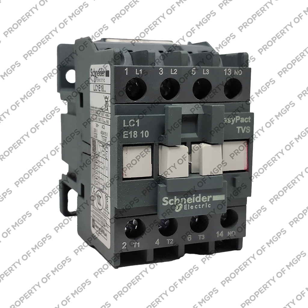 Schneider  EasyPact TVS contactor 3P(3 NO) - AC-3 -  440 V 18A - 380 V AC coil