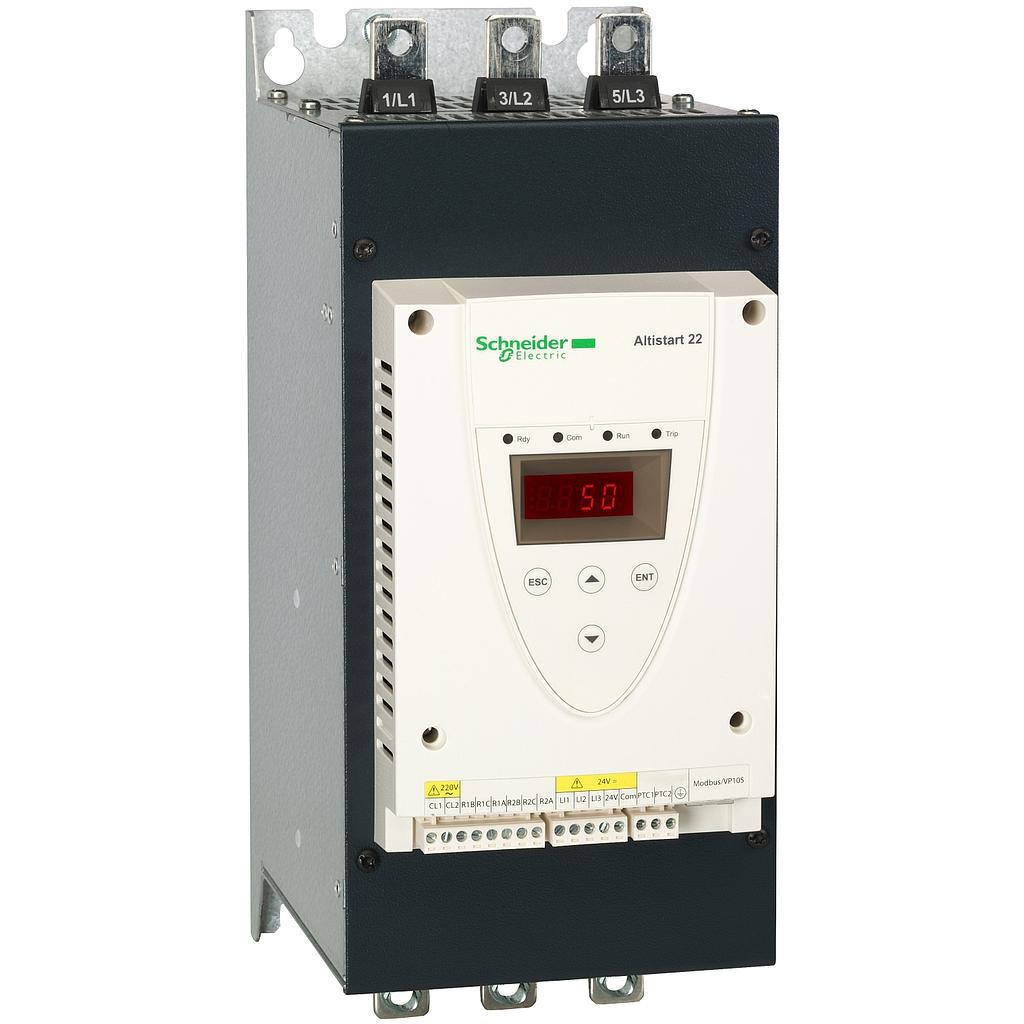 Schneider  soft starter-ATS22-control 220V-power 230V(45kW)/400.440V(90kW)