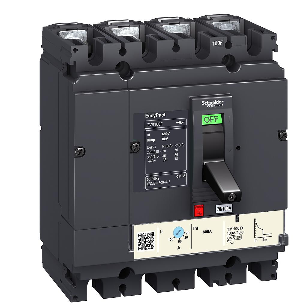   CVS100B 4P 40A 25 KA