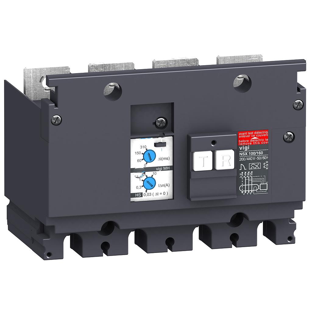 Schneider  4P 200-440V AC 0.03-10A VIGI MH NSX CVS 100/160