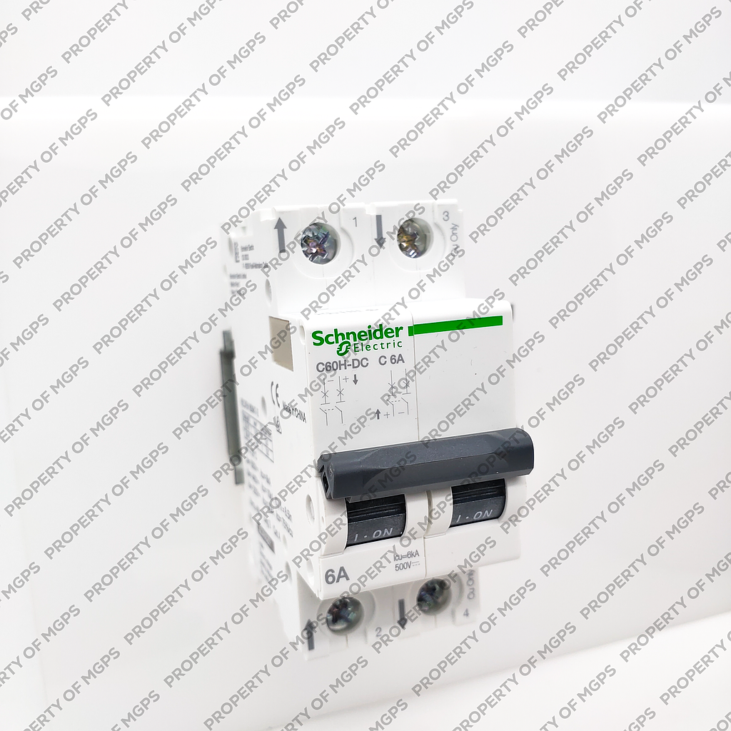 Schneider  MCB C60H-DC 2P 6A DC
