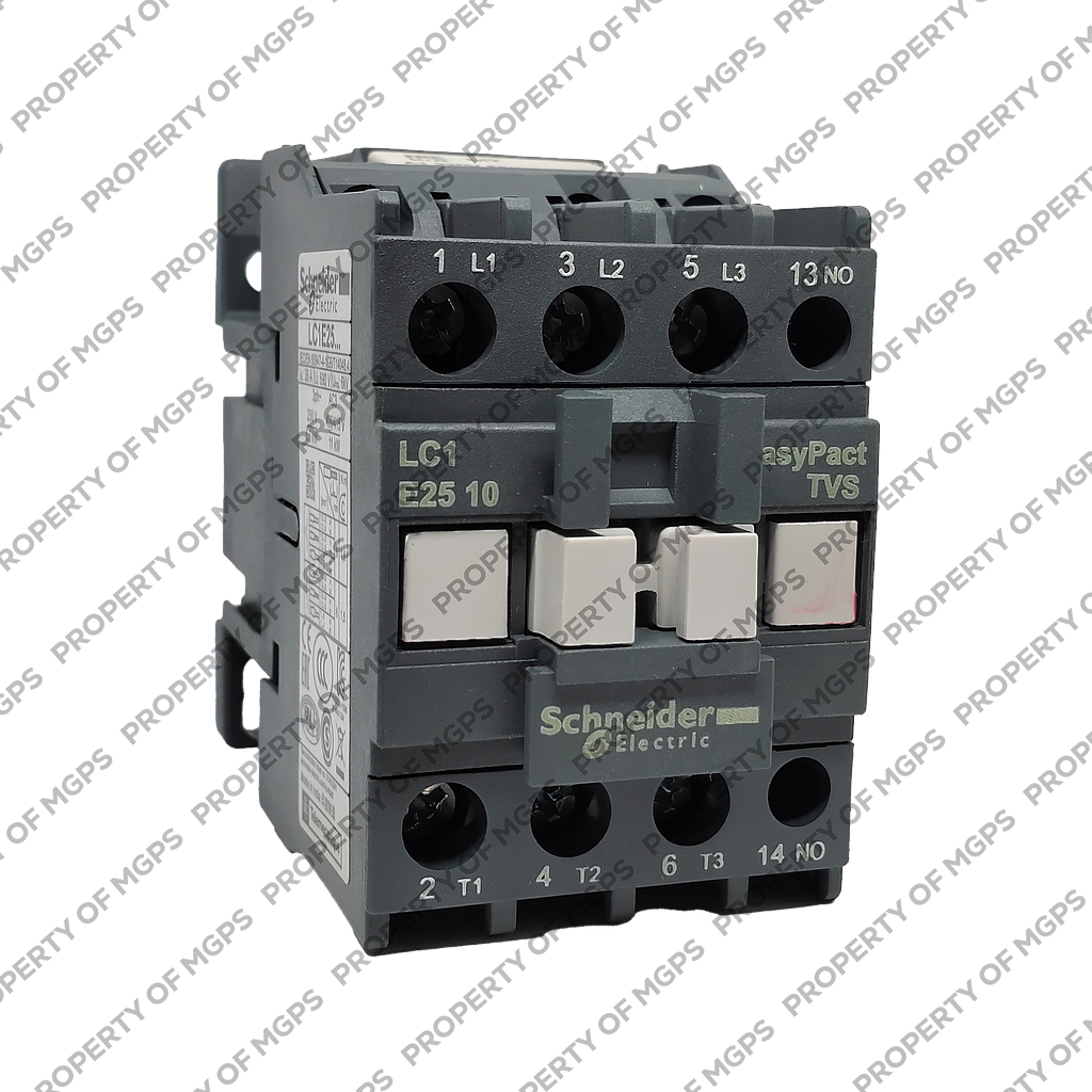 Schneider  EasyPact TVS contactor 3P(3 NO) - AC-3 -  440 V 25A - 380 V AC coil
