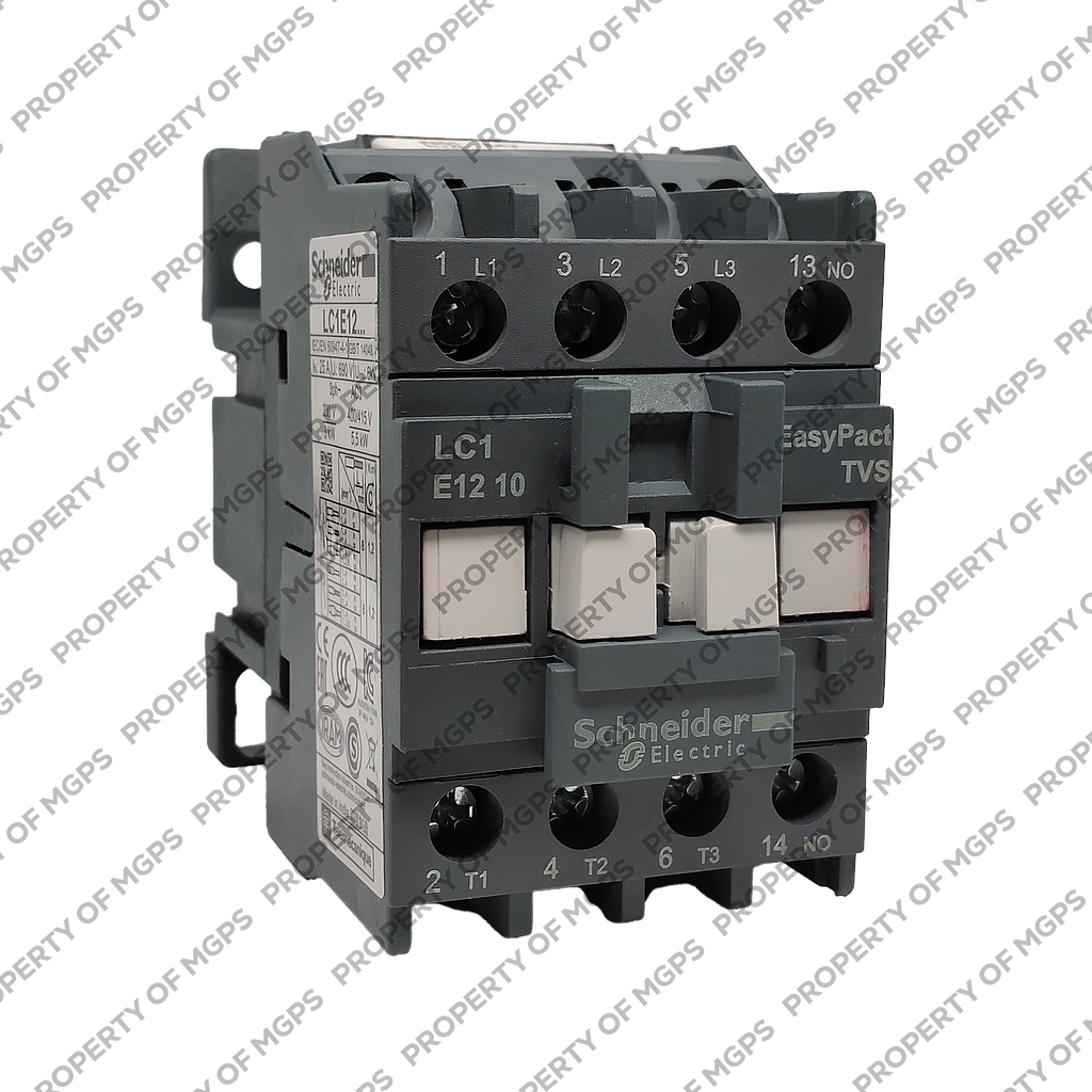 Schneider  EasyPact TVS contactor 3P(3 NO) - AC-3 -  440 V 12A - 380 V AC coil