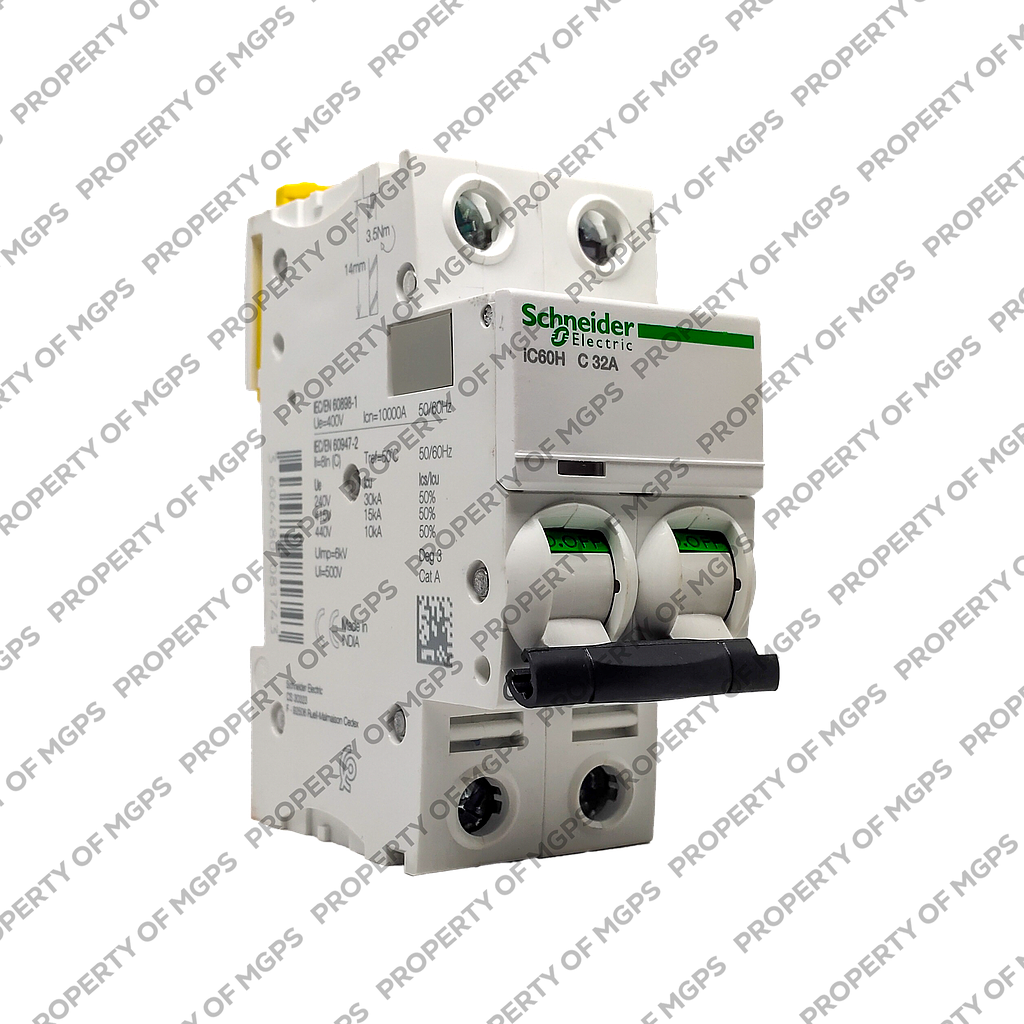Schneider  Acti9 iC60H 2P C 32A MCB