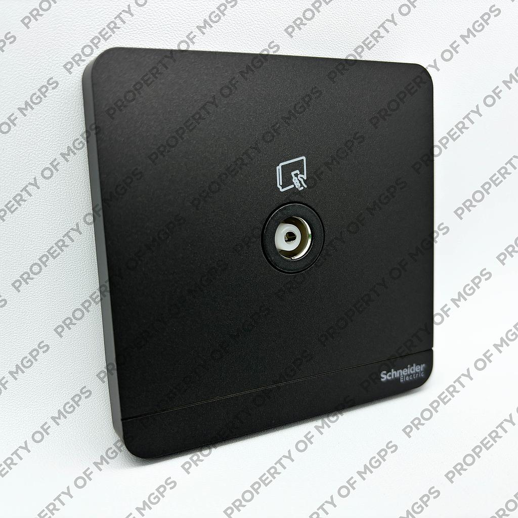 Schneider  AVATARON TV SOCKET DARK GREY