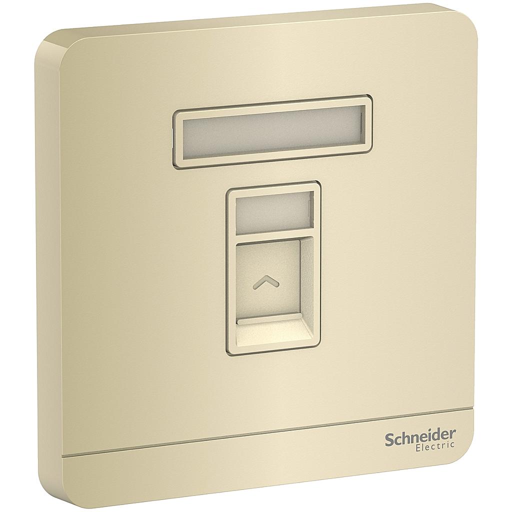 Schneider  AVATARON SOCKET LAN DATA RJ45 CAT6 WINE GOLD