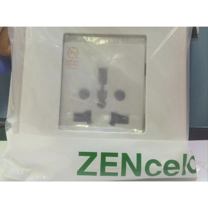 Schneider  ZENCELO INTERNATIONAL SOCKET 16A WHITE