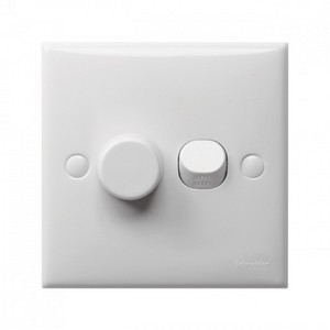 Schneider  CLASSIC CLIPSAL SAKLAR DIMMER PEREDUP LAMPU PUTIH