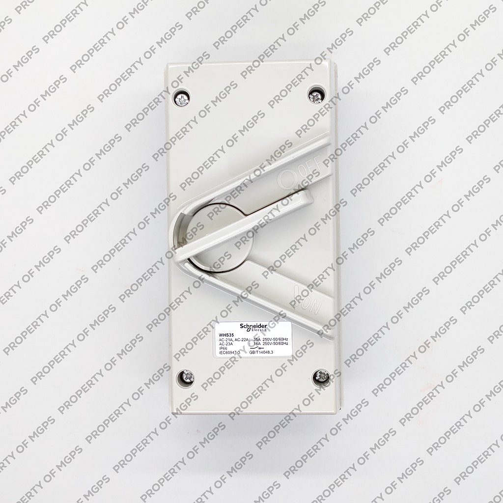 Schneider  KAVACHA  35A 250V Surface Mount Single Pole Isolating Switch