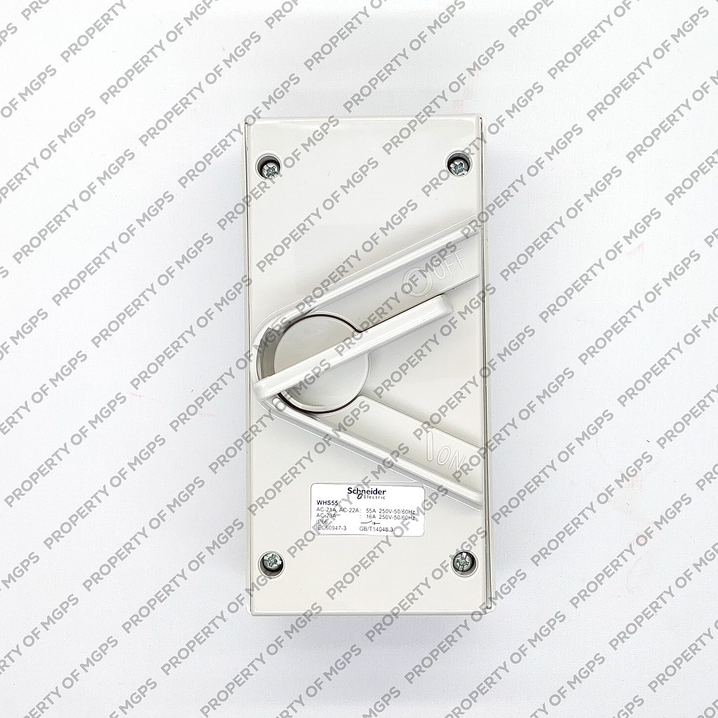 Schneider  KAVACHA  55A 250V Surface Mount Single Pole Isolating Switch