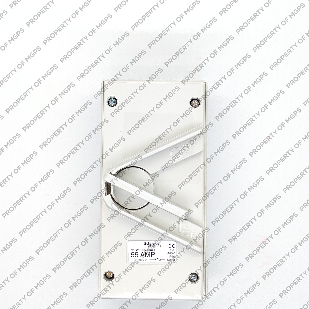 Schneider  KAVACHA  55A 440V Surface Mount Double Pole Isolating Switch