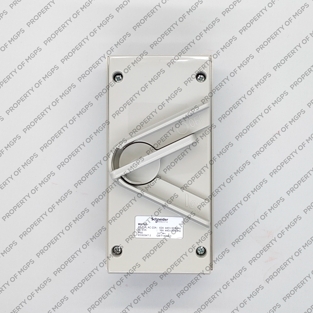 Schneider  KAVACHA  63A 440V Surface Mount Triple Pole Isolating Switch