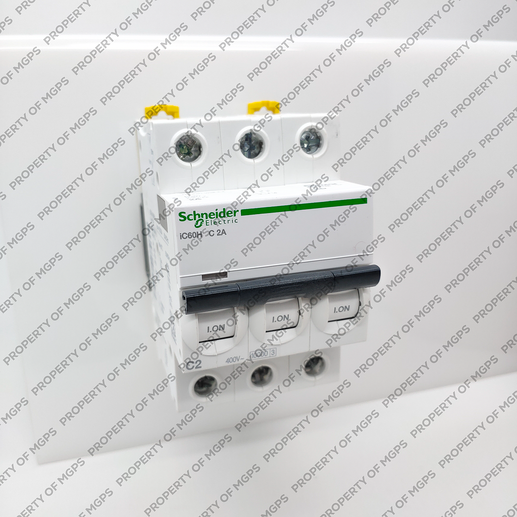 Schneider  MCB IC60H 3P 2A KURVA C 10KA
