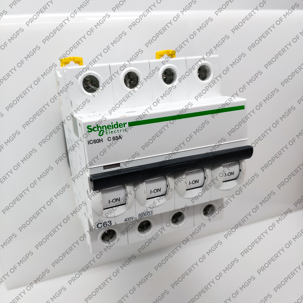 Schneider  MCB IC60H 4P 63A 10KA