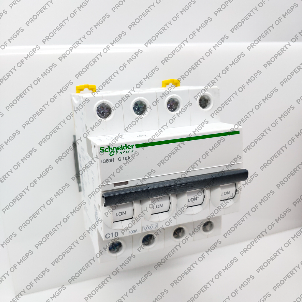 Schneider  MCB IC60H 4P 10A 10KA