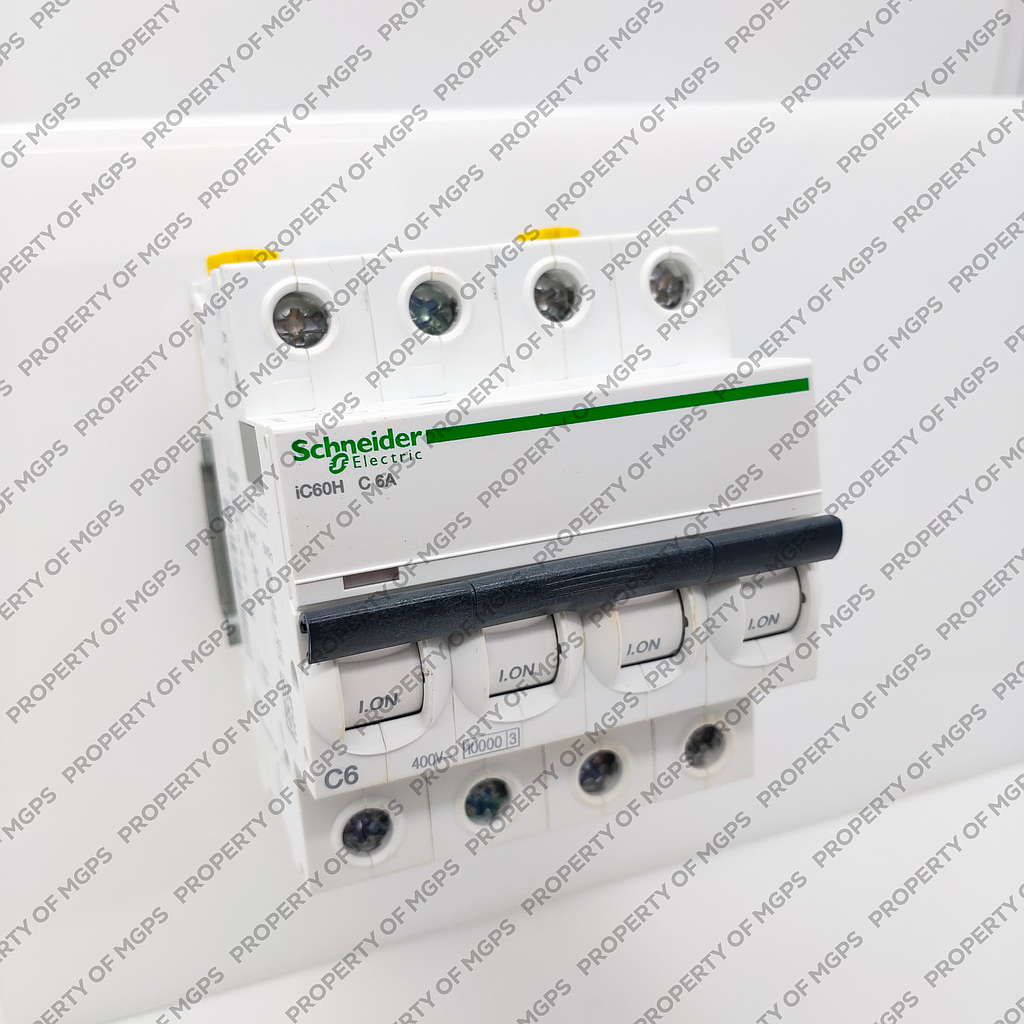 Schneider  MCB IC60H 4P 6A 10KA