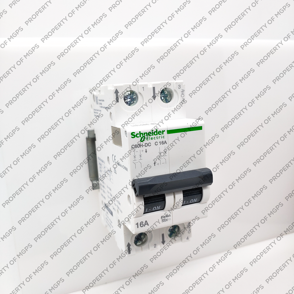 Schneider  MCB C60H-DC 2P 16A DC