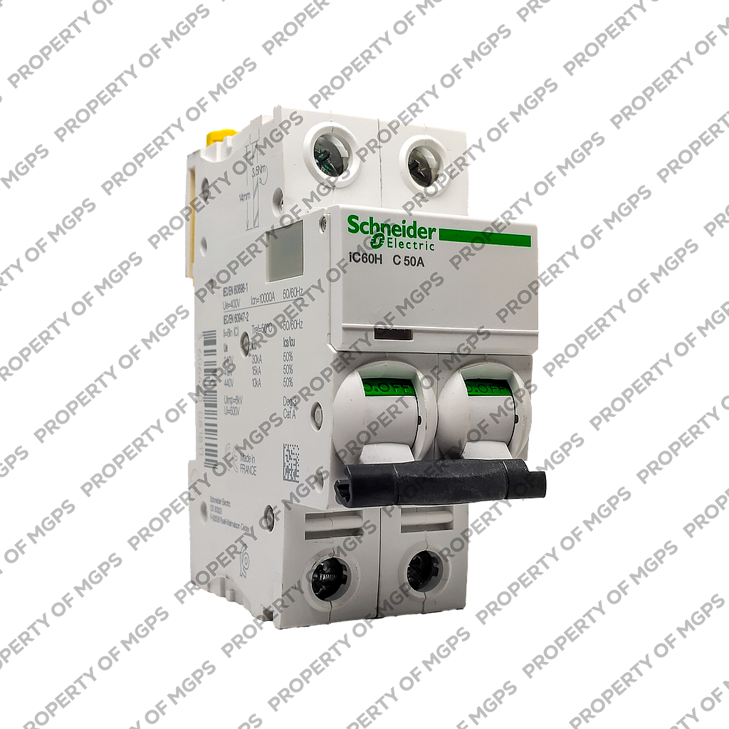 Schneider  Acti9 iC60H 2P C 50A 440V MCB