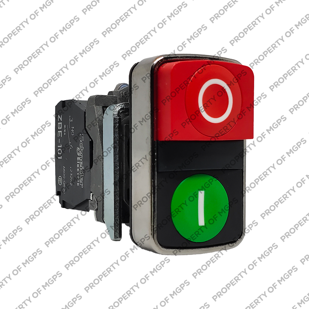 Schneider  COMPLETE METAL DOUBLE HEADED PUSHBUTTONS