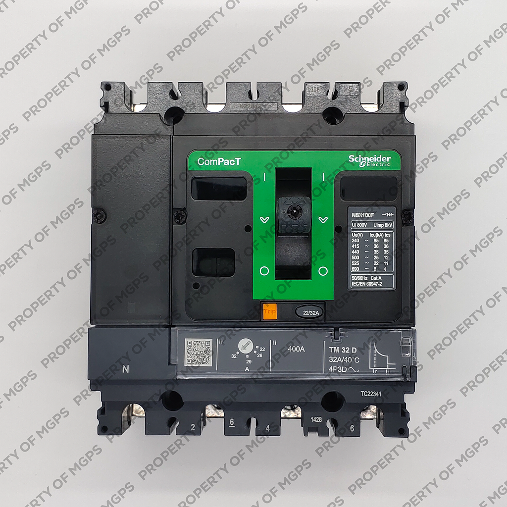 Schneider  NEW NSX100F 4P 32A TMD 36KA