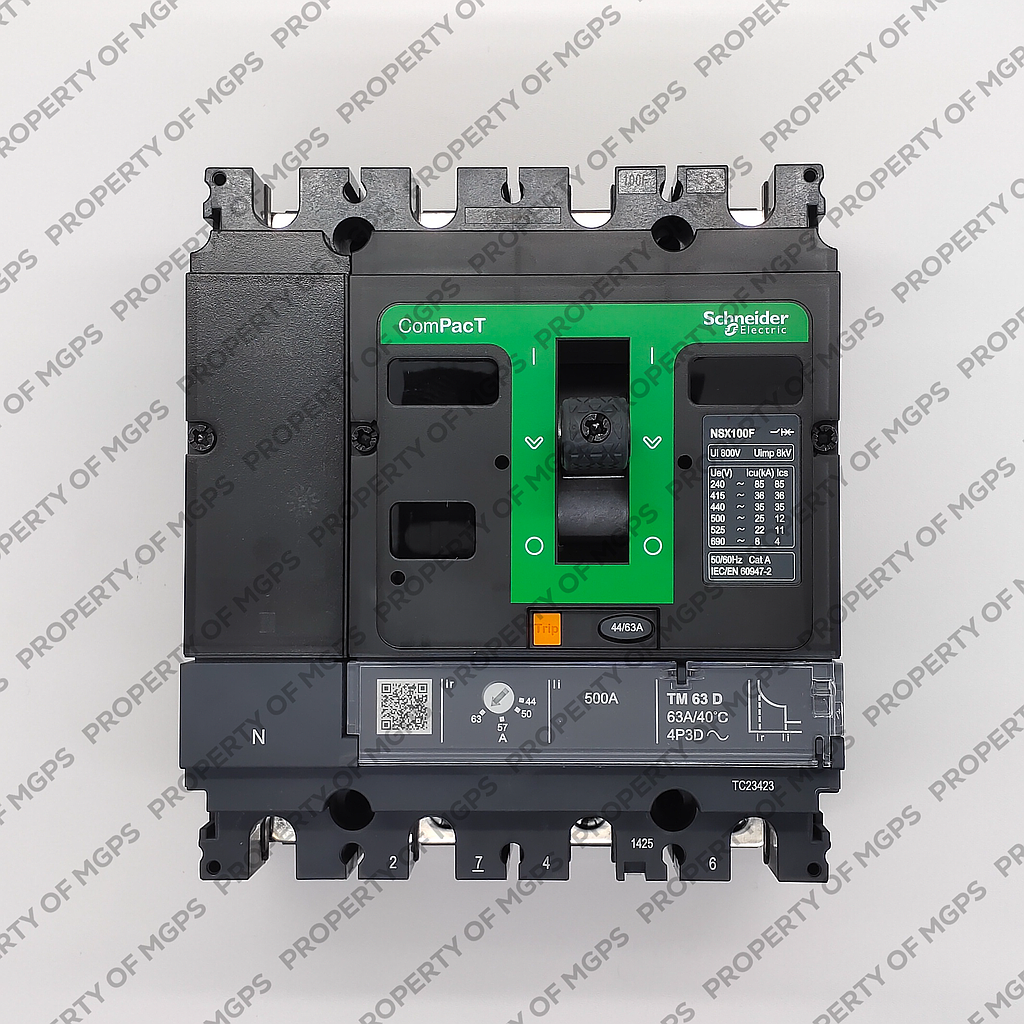 Schneider  NEW NSX100F 4P 63A TMD 36KA