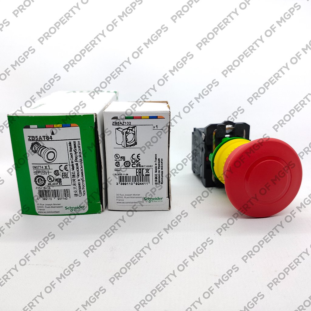 Schneider  D40 EMERGENCY STOP PP HEAD