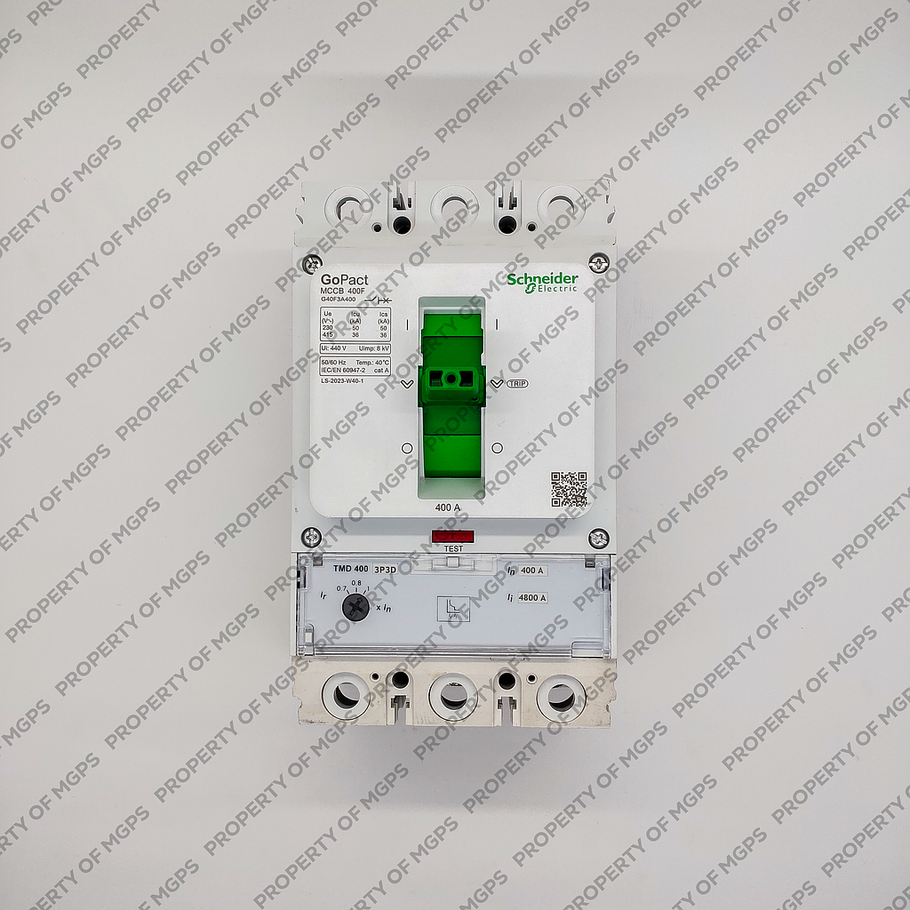 Schneider  MCCB GOPACT400F 3P 400A 36KA ADJUSTABLE