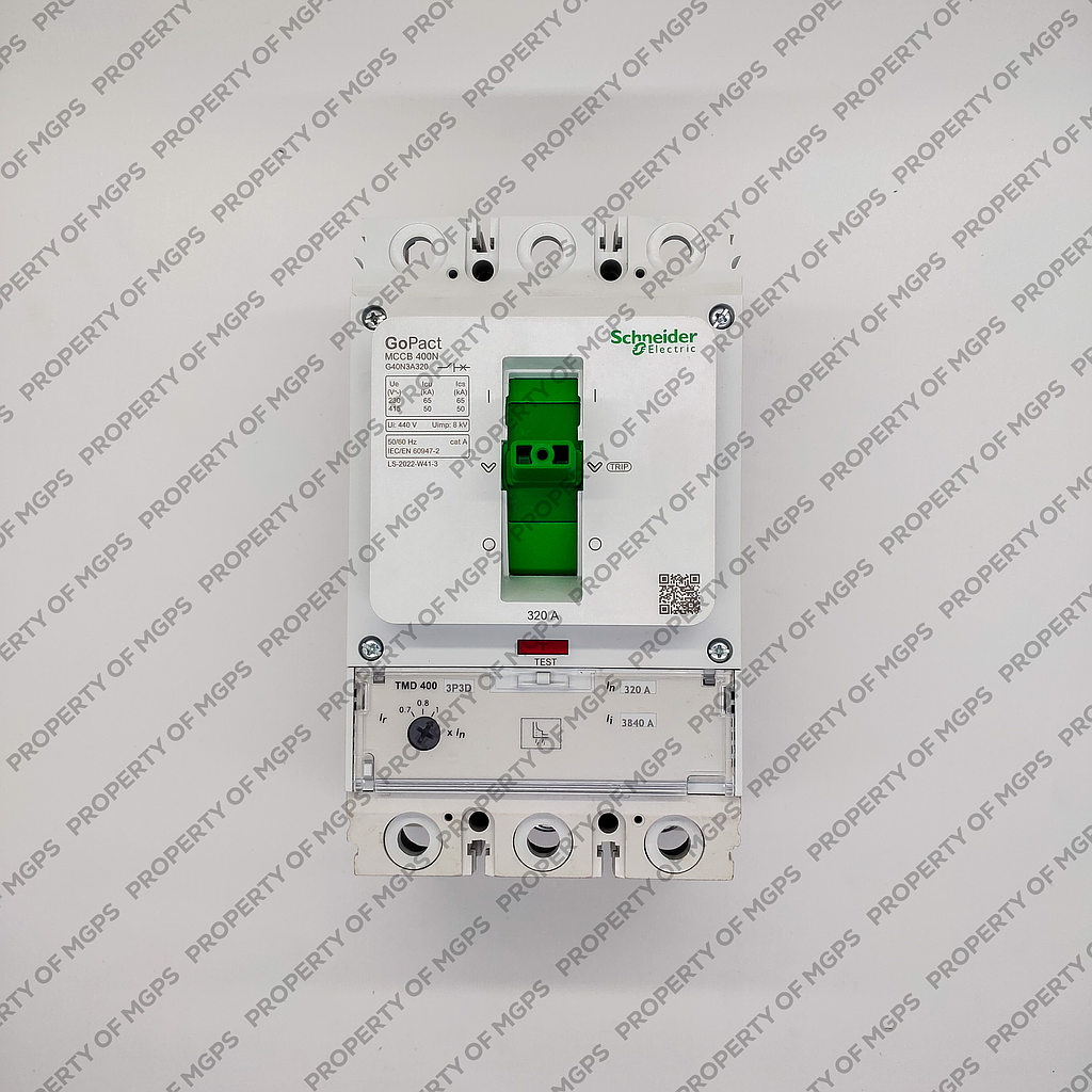 Schneider  MCCB GOPACT400N 3P 320A 50KA ADJUSTABLE