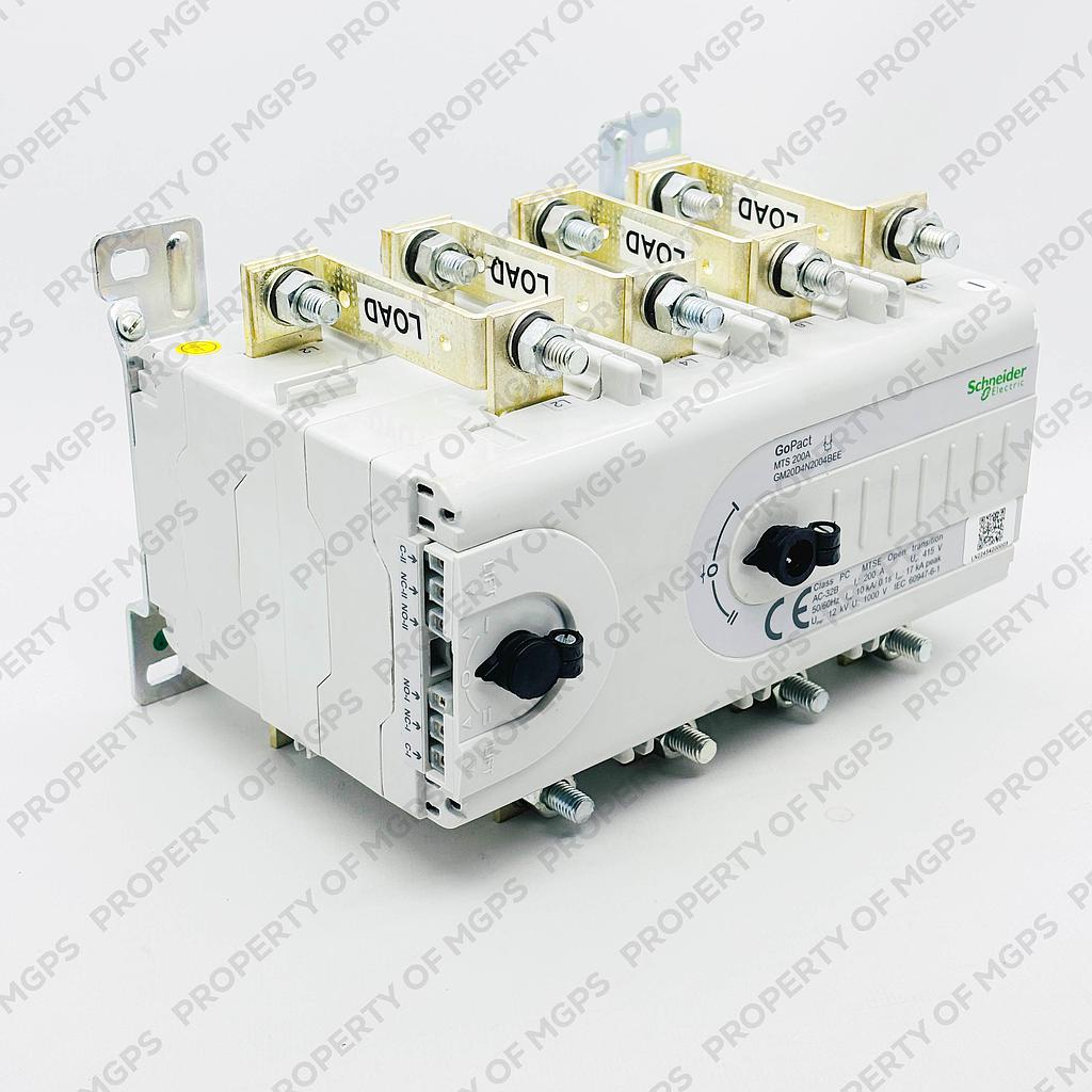   MTS MANUAL TRANSFER SWITCH 4P 200A EXTENDED HANDLE