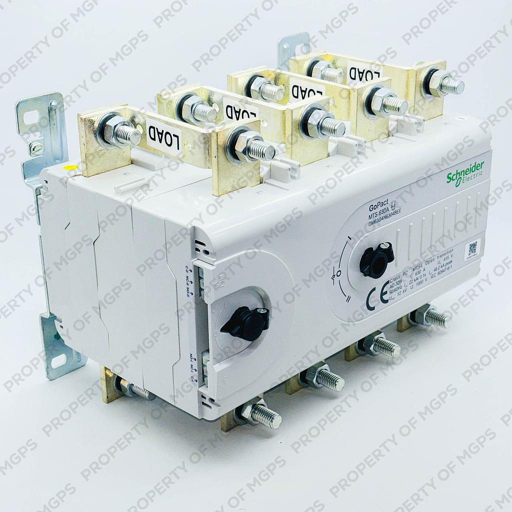   MTS MANUAL TRANSFER SWITCH 4P 630A F4 EXTENDED HANDLE