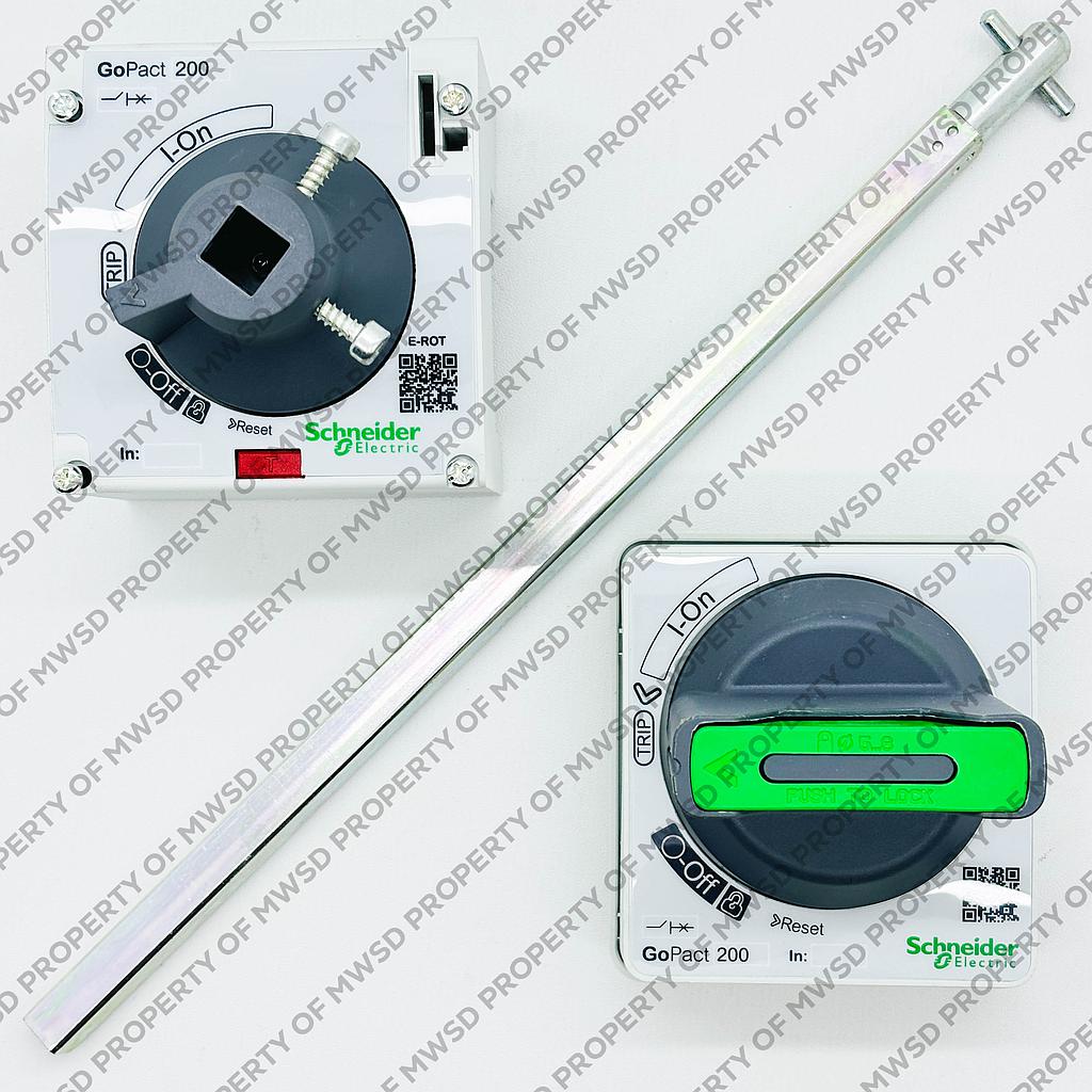     EXTENDED ROTARY HANDLE GOPACT 200
