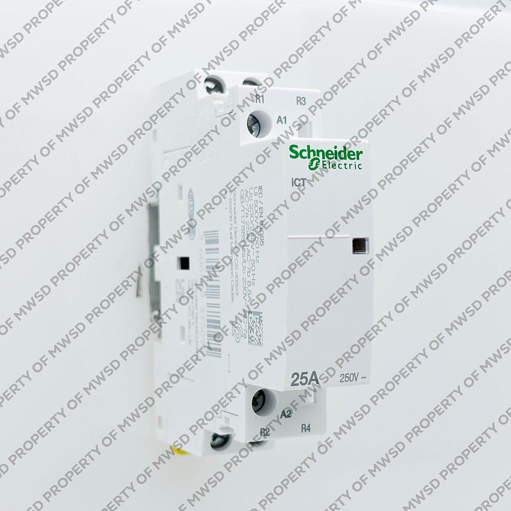   ICT25A 2NC 230/240VAC 50HZ CONTACTOR