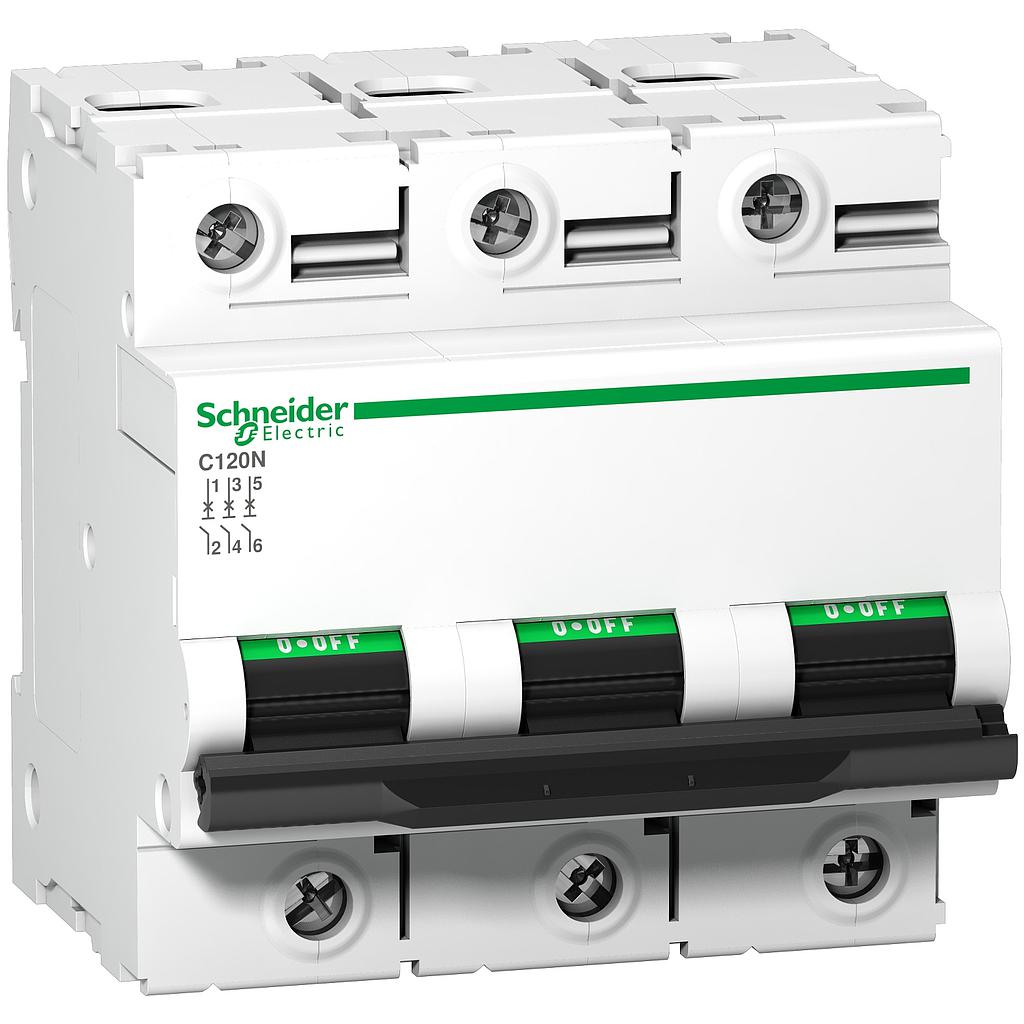 Schneider Acti 9 ACTI 9 C120N 3P 80A 10KA KURVA C 