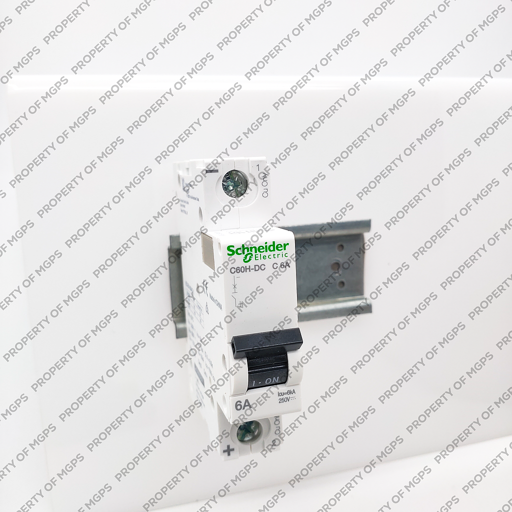 Schneider Acti 9 MCB C60H-DC 1P 6A DC