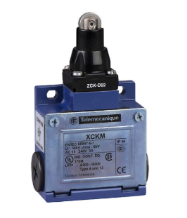 TELEMECANIQUE SENSOR  Limit switch, Limit switches XC Standard, XCKM, steel roller plunger, 1NC+1 NO, snap action, Pg11