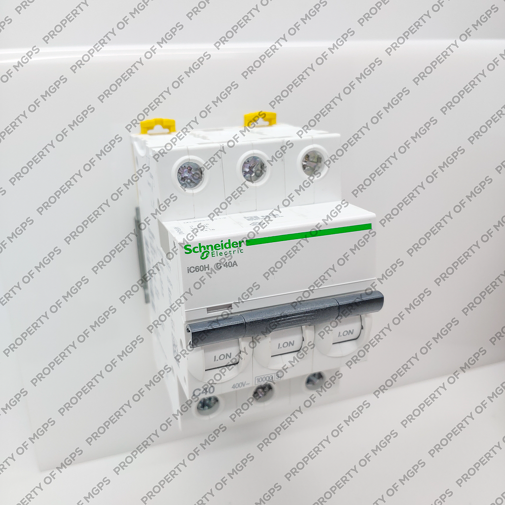 Schneider Acti 9 ACTI 9 IC60H 3P 40A 10KA KURVA C 