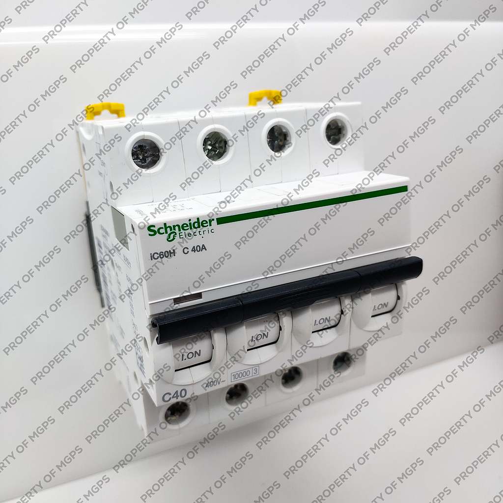 Schneider Acti 9 ACTI 9 IC60H 4P 40A 10KA KURVA C 