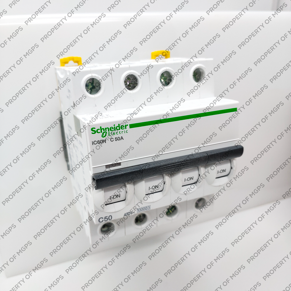 Schneider Acti 9 ACTI 9 IC60H 4P 50A 10KA KURVA C 