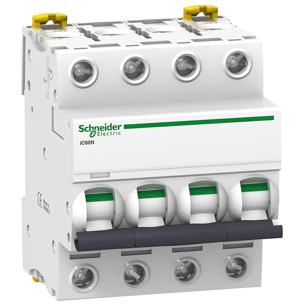 Schneider Acti 9 Schneider Electric Acti 9 MCB iC60N 4P 50A - Kurva C - A9F74450