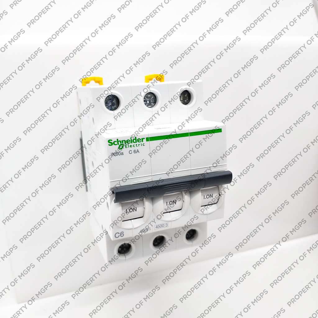 Schneider Acti 9 ACTI 9 IK60A 3P 6A 4,5KA KURVA C 