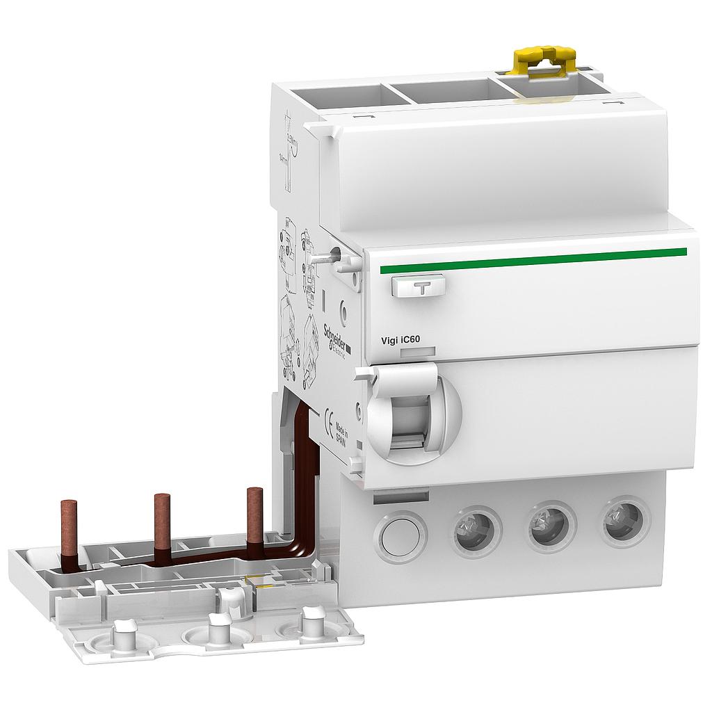 Schneider Acti 9 Schneider Electric Acti 9 Modul Vigi Tipe MCB iC60 -3P 63A 300[s]mA - A9V15363
